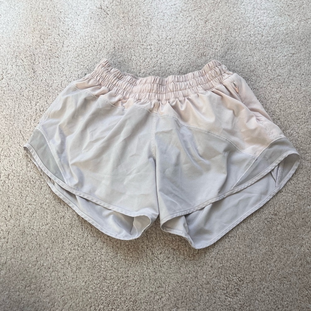 Lululemon Hotty Hot Shorts 4” - Multicolored (Pink/Grey)